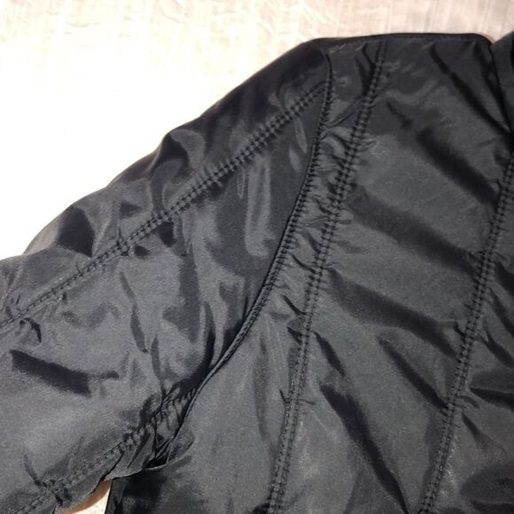 Guess Jeans M Ladies Black Quilted Puffer Jacket - Picture 5 of 14
